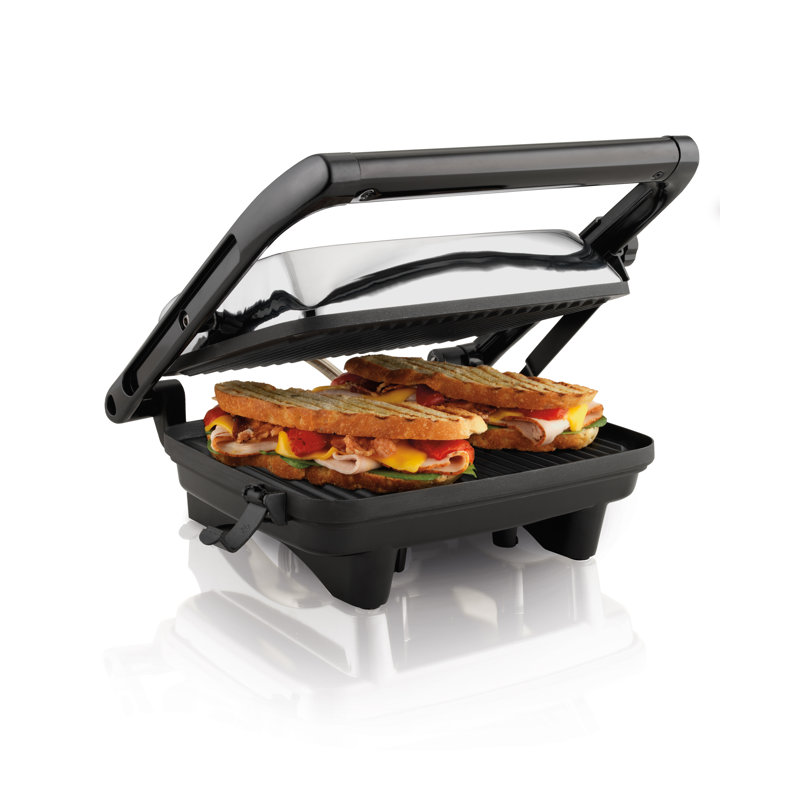 Hamilton Beach グルメパニーニプレス Hamilton Beach® Panini Press Gourmet Sandwich Maker & Reviews